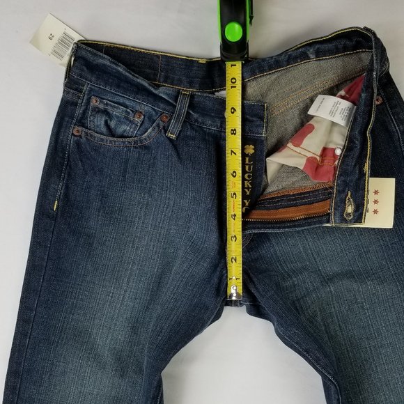 Lucky Brand Sz 29 Bootleg Relaxed Fit Midrise Mens - Picture 9 of 10